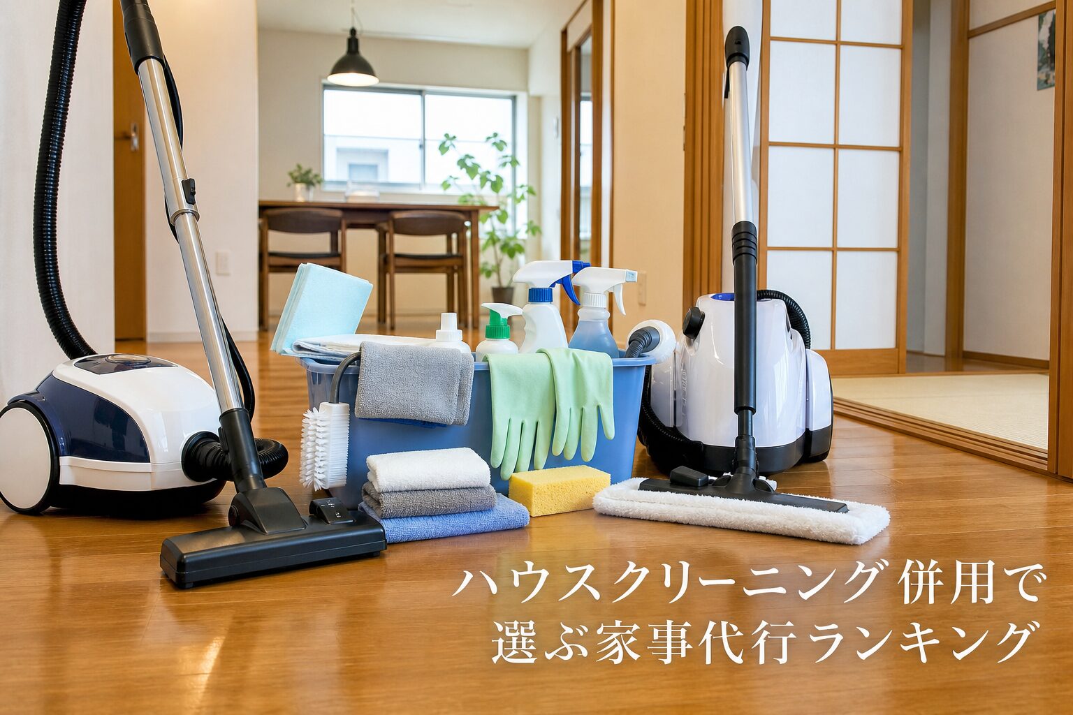 ハウスクリーニング併用で選ぶ家事代行ランキングのアイキャッチ画像