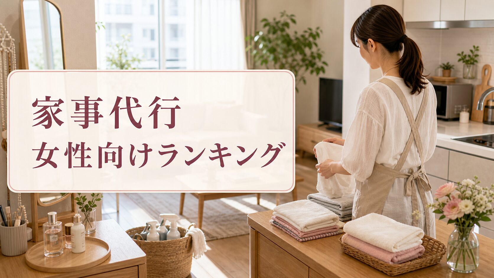 家事代行 女性向けランキングのアイキャッチ画像